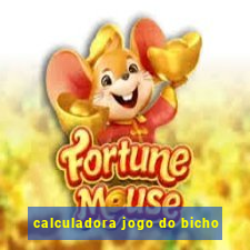 calculadora jogo do bicho